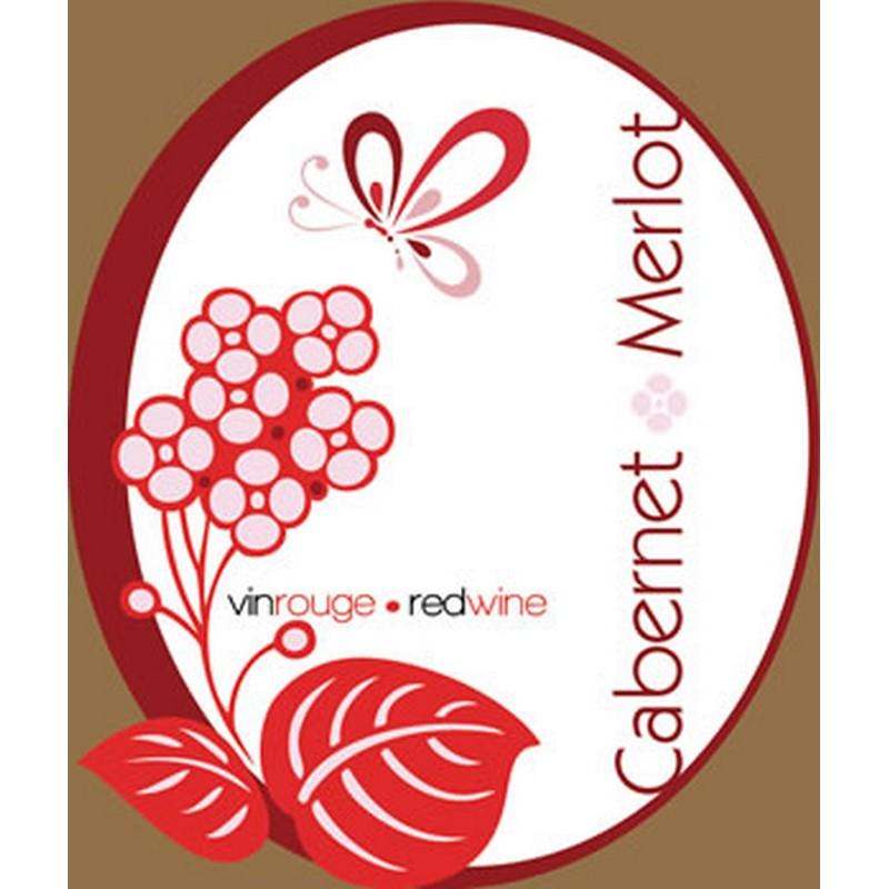 Labels - Cabernet-Merlot (BN300)