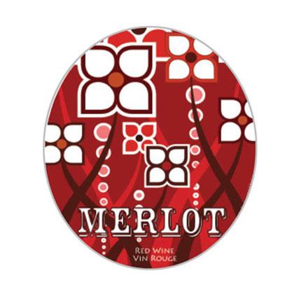 Labels - Merlot Circle (BN300)