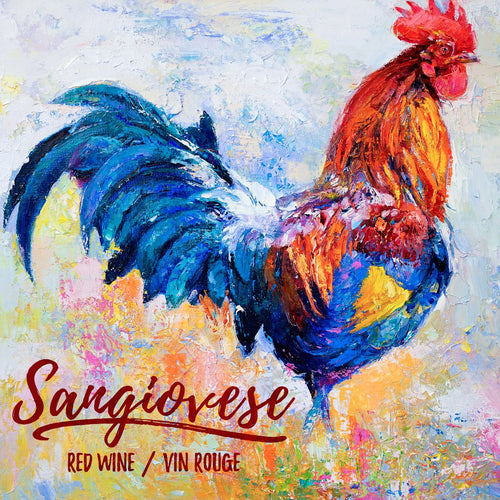 Labels - Sangiovese Colourful Rooster (RL500)