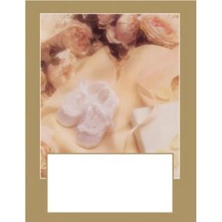 Labels - Baptism (4 Labels - /Sheet) (BN80)