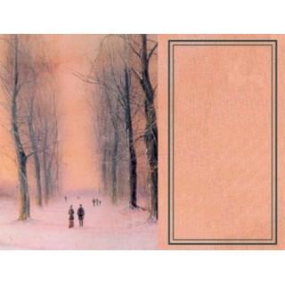 Labels - Winter Scene  (4 Labels - /Sheet) (BN80)