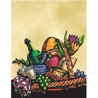 Labels - Picnic Basket  (4 Labels - /Sheet) (BN80)
