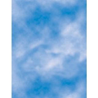 Labels - Light Blue Sky (4 Labels - /Sheet) (BN80)