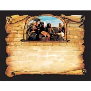 Labels - Cellar Wall (4 Labels - /Sheet) (BN80)