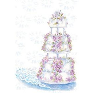 Labels - Wedding Cake (8 Labels - /Sheet) (BN80)