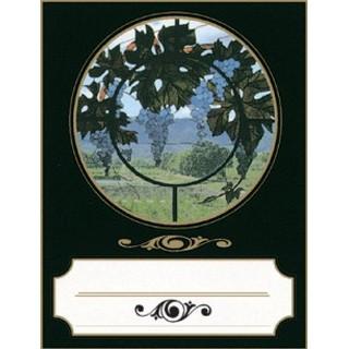 Labels - Stained Glass (4 Labels - /Sheet) (BN80)