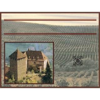 Labels - Chateau on Vineyard (4 Labels - /Sheet) (BN80)