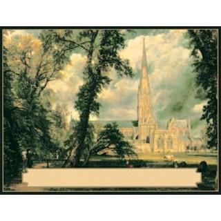 Labels - Cathedral (4 Labels - /Sheet) (BN80)