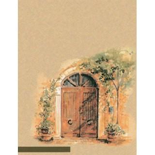Labels - Tuscany Doorway (4 Labels - /Sheet) (BN80)