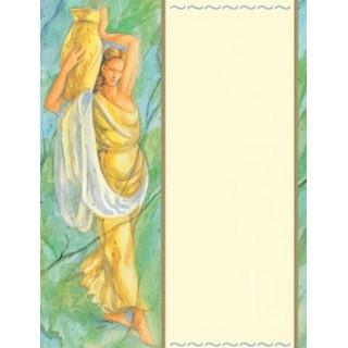 Labels - Grecian Lady w/Jug (4 Labels - /Sheet) (BN80)
