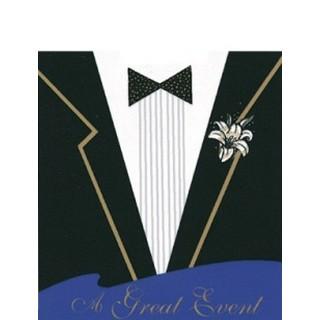 Labels - Tuxedo / Foil (4 Labels - /Sheet) (BN80)