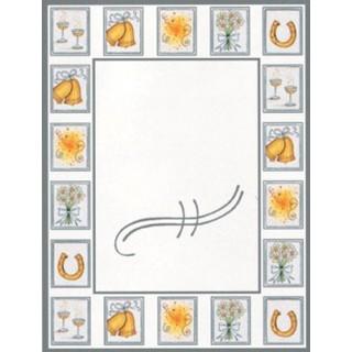 Labels - Special Celebration / Foil (4 Labels - /Sheet) (BN80)