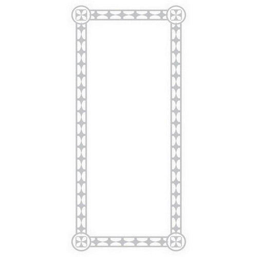 Labels - Silver Foil 1/3 Size (6 Labels - /Sheet) (BN30)