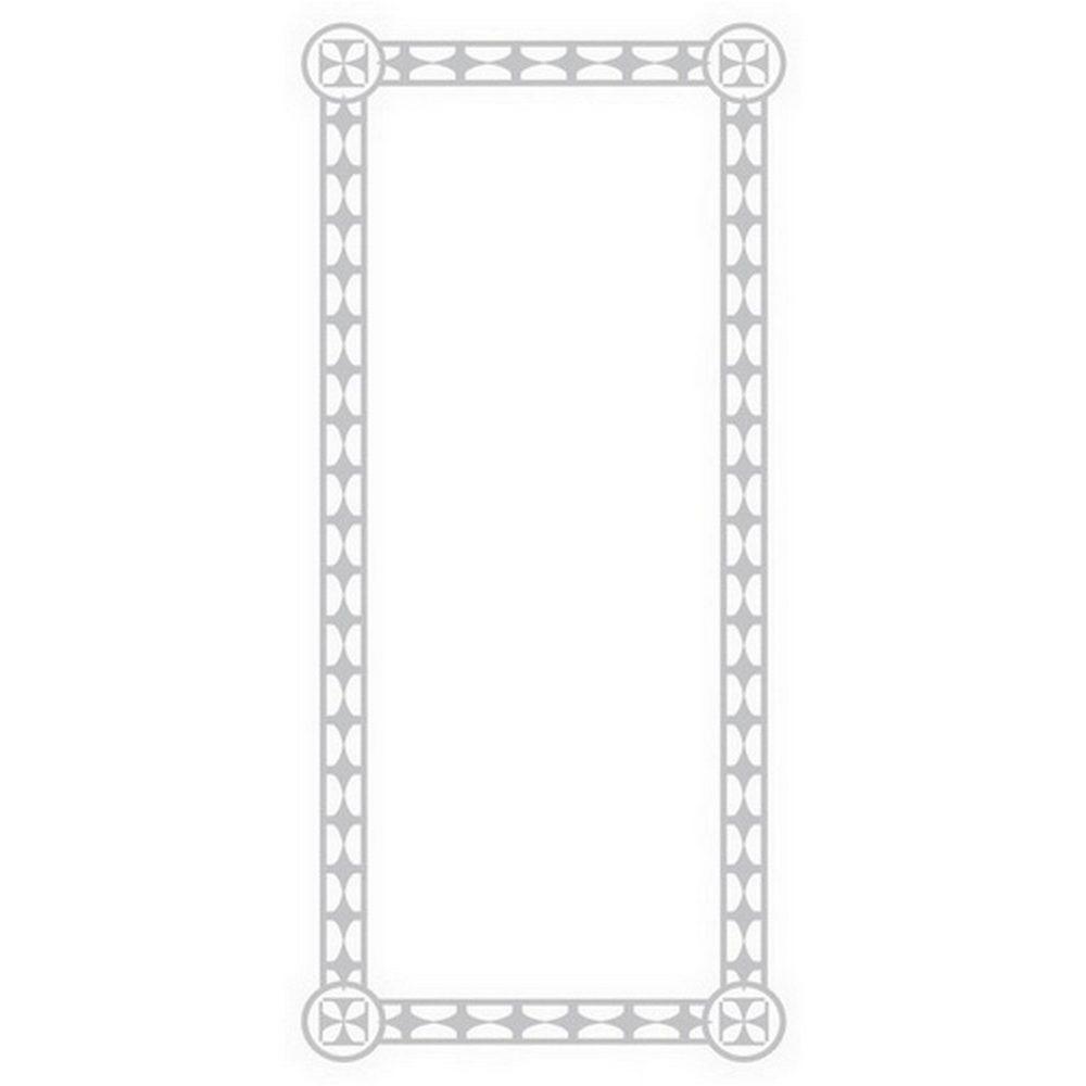 Labels - Silver Foil 1/3 Size (6 Labels - /Sheet) (BN30)