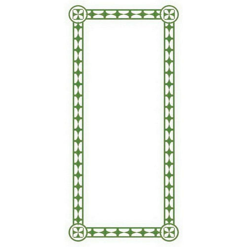 Labels - Green Foil 1/3 Size (6 Labels - /Sheet) (BN30)