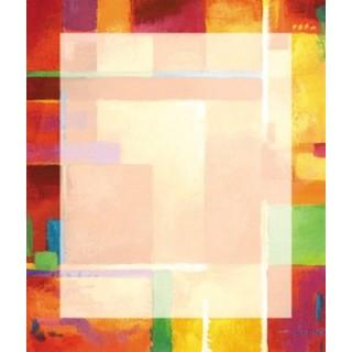 Labels - Colorful Border (4 Labels - /Sheet) (BN50)
