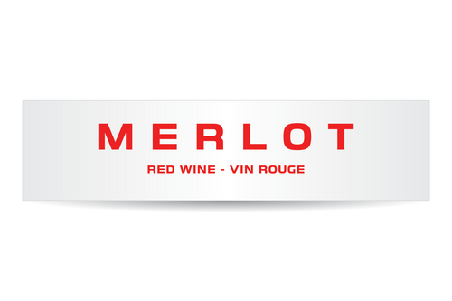 Labels - Merlot (RL2500)