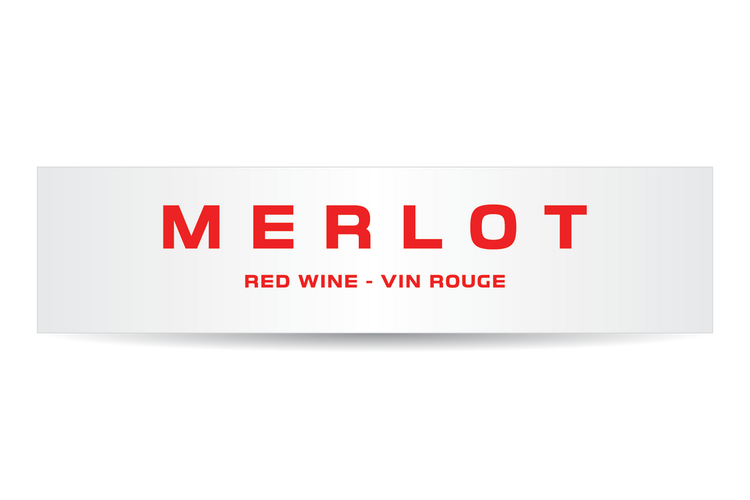 Labels - Merlot (RL2500)