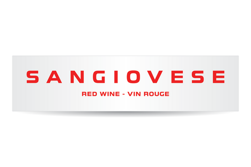 Labels - Sangiovese (RL2500)