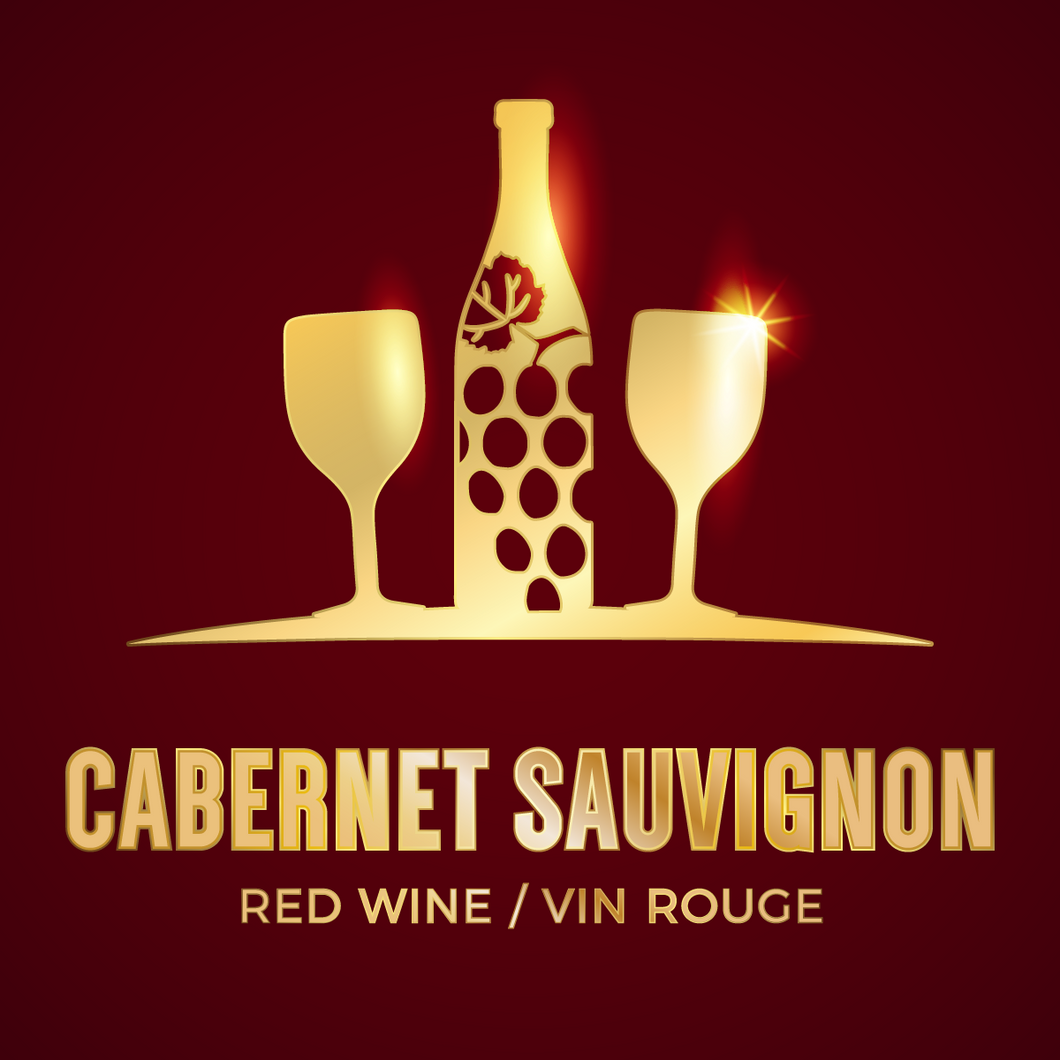 Labels - Cabernet Sauvignon Golden Bottle (RL500)