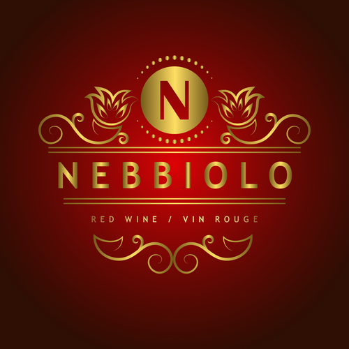 Labels - Nebbiolo Golden Monogram (RL500)