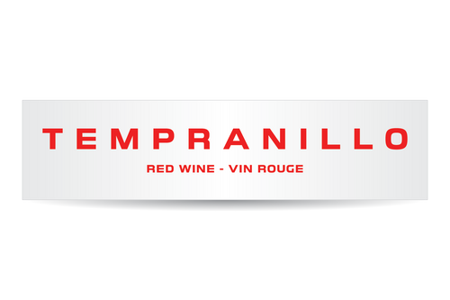Labels - Tempranillo (RL2500)